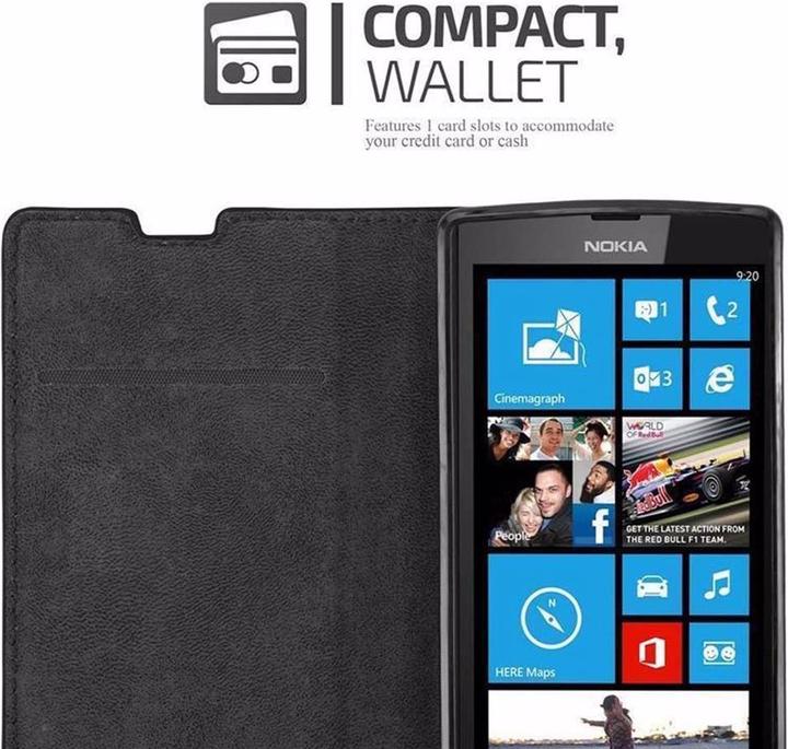 Produktbild Cadorabo Book Invisible Magnet Cover (Nokia Lumia 520)