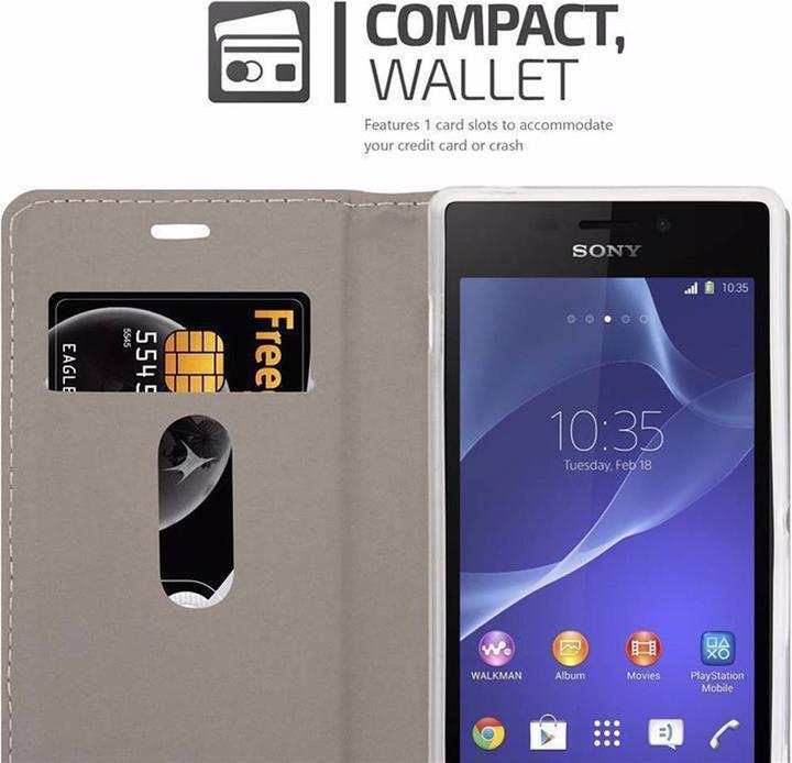 Productafbeelding Cadorabo Boek Jeans Optiek Cover (Xperia M2, Xperia M2 Aqua)