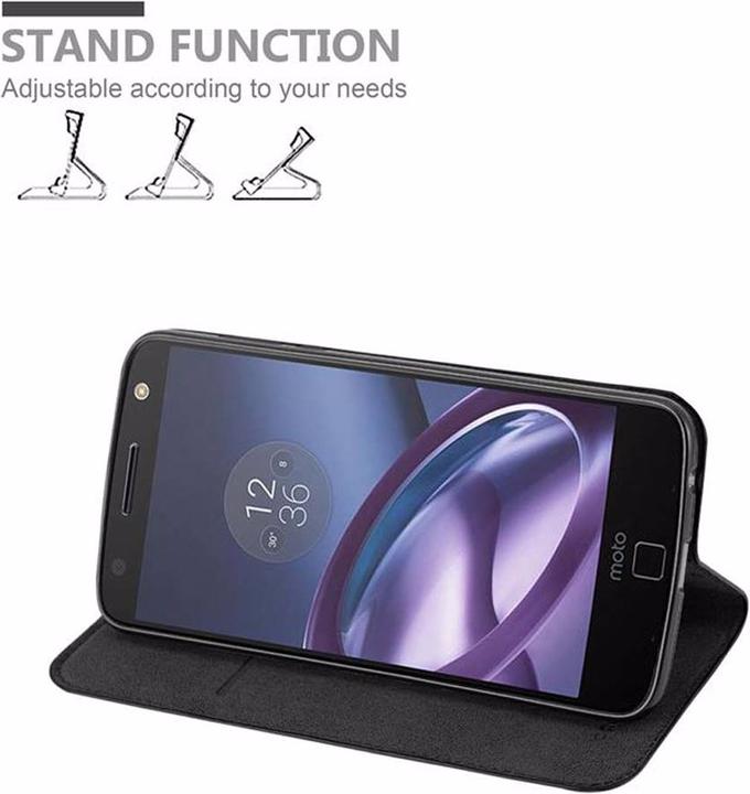 Productafbeelding Cadorabo Boek Onzichtbare Magneethoes (Motorola Moto Z2)