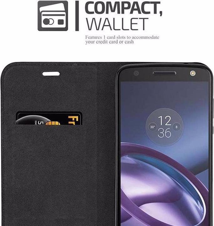 Productafbeelding Cadorabo Boek Onzichtbare Magneethoes (Motorola Moto Z2)
