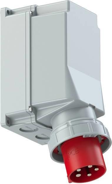 Produktbild PCE CEE 125A 400V 5p Wallmount Male (CEE 125/5)