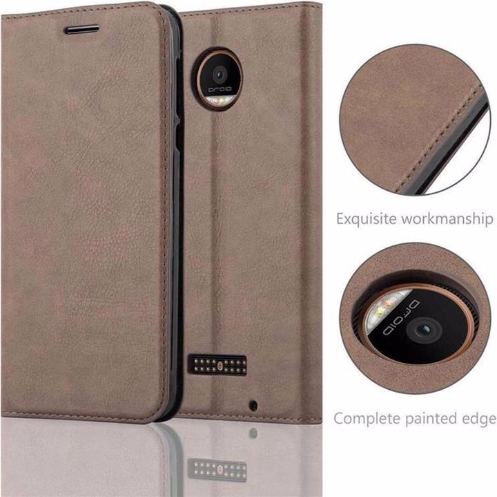 Productafbeelding Cadorabo Boek Onzichtbare Magneethoes (Motorola Moto Z Force)