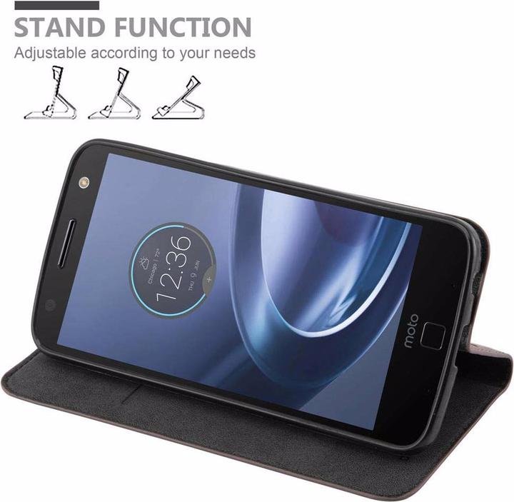 Productafbeelding Cadorabo Boek Onzichtbare Magneethoes (Motorola Moto Z Force)