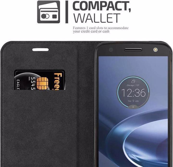 Productafbeelding Cadorabo Boek Onzichtbare Magneethoes (Motorola Moto Z Force)