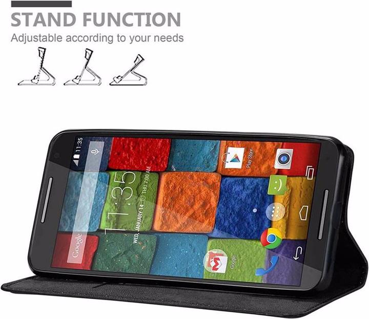 Produktbild Cadorabo Book Invisible Magnet Cover (Motorola Moto X2)