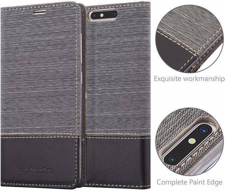 Actual product image Cadorabo Book Jeans Optics Cover (ZTE Blade V8)