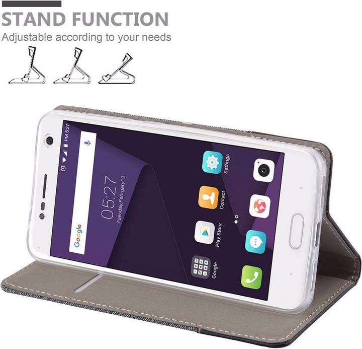 Actual product image Cadorabo Book Jeans Optics Cover (ZTE Blade V8)