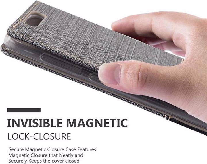 Actual product image Cadorabo Book Jeans Optics Cover (ZTE Blade V8)