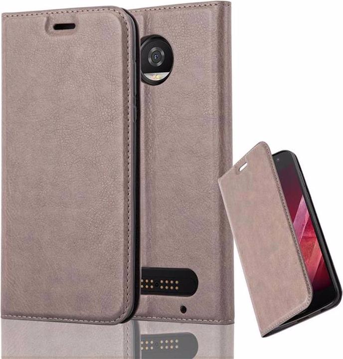 Immagine prodotto Cadorabo Copertina magnetica invisibile del libro (Motorola Moto Z2 Play, Motorola Moto Z2 Force)