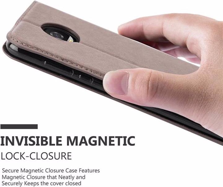 Immagine prodotto Cadorabo Copertina magnetica invisibile del libro (Motorola Moto Z2 Play, Motorola Moto Z2 Force)