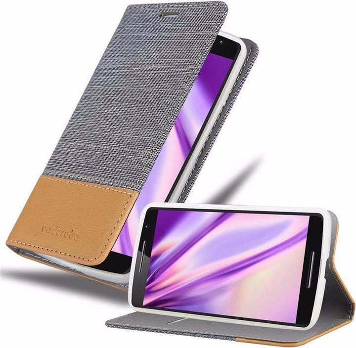 Productafbeelding Cadorabo Boek Jeans Optiek Cover (Motorola Moto X Play)
