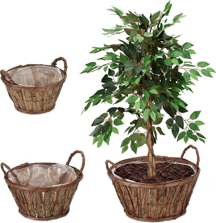 Produktbild Relaxdays 3-tlg. Blumentopf-Set (29 cm)