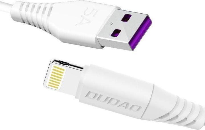 Actual product image Dudao Lightning - Lightning 1 Meter White (1 m, USB 2.0)