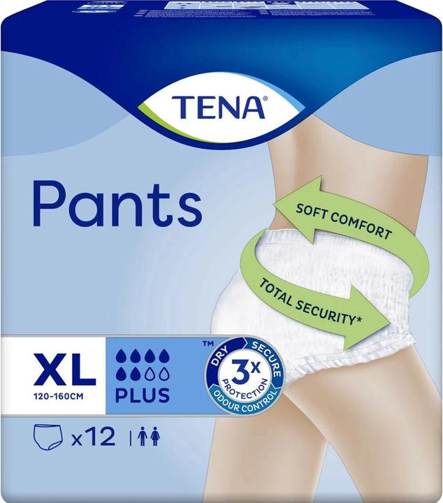 Actual product image Tena Pants Plus XL (12 x, Large)
