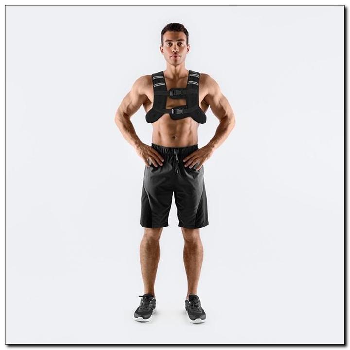 Actual product image HMS Training waistcoat with 5 kg neoprene weights KTO05 (1 x 5 kg)