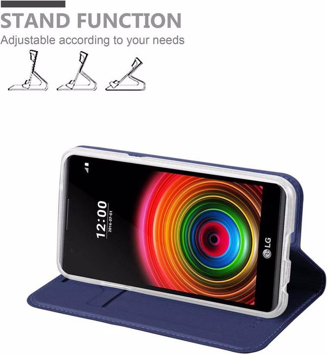 Image du produit Cadorabo Book Classy Style Cover (LG X Power)