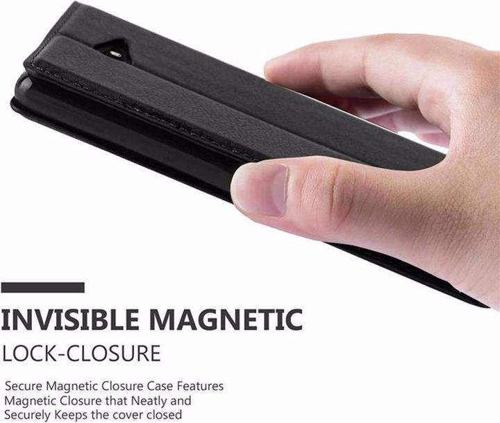 Actual product image Cadorabo Book Invisible Magnet Cover (Sony Xperia M2 Aqua)