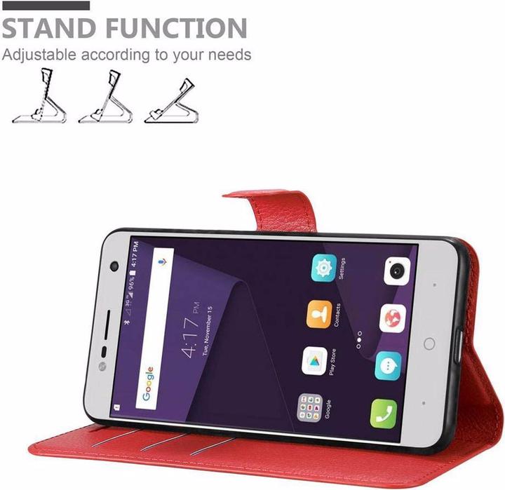 Image du produit Cadorabo Book avec fonction stand Cover (ZTE Blade V8 Mini)