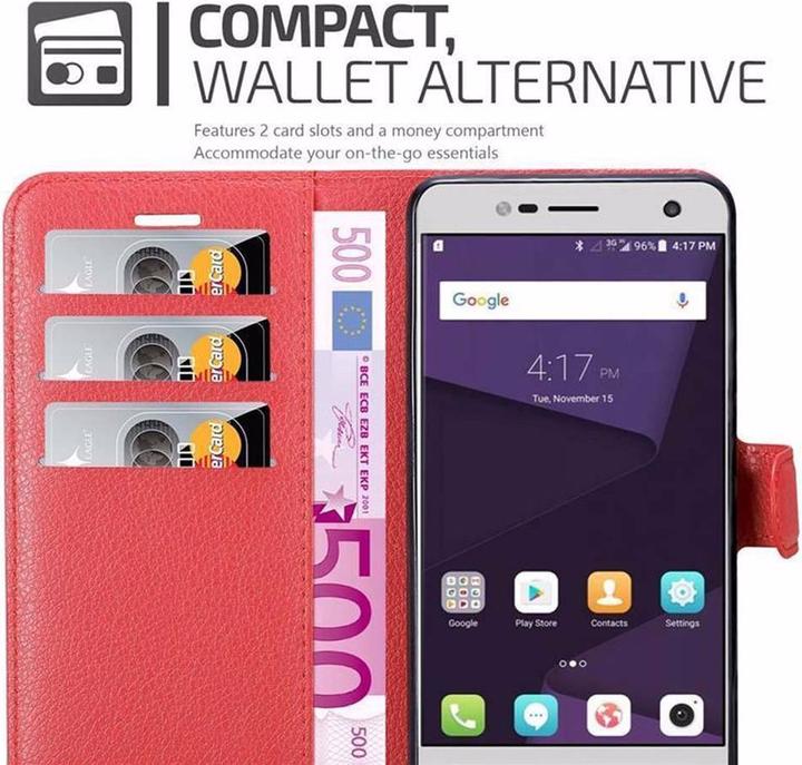Image du produit Cadorabo Book avec fonction stand Cover (ZTE Blade V8 Mini)