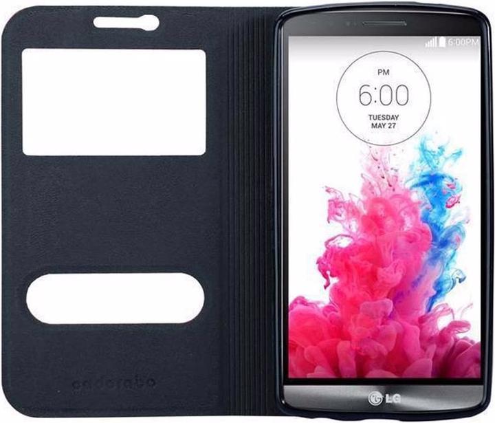 Produktbild Cadorabo Book mit View Doppelfenster Cover (LG G3)