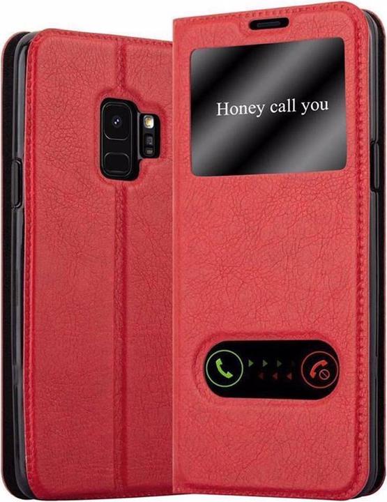 Produktbild Cadorabo Book mit View Doppelfenster Cover (Samsung Galaxy S9)
