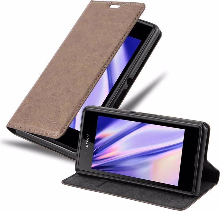 Produktbild Cadorabo Book Invisible Magnet Cover (Sony Xperia E3)
