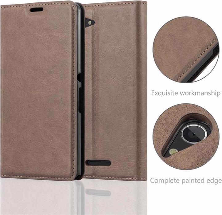Produktbild Cadorabo Book Invisible Magnet Cover (Sony Xperia E3)