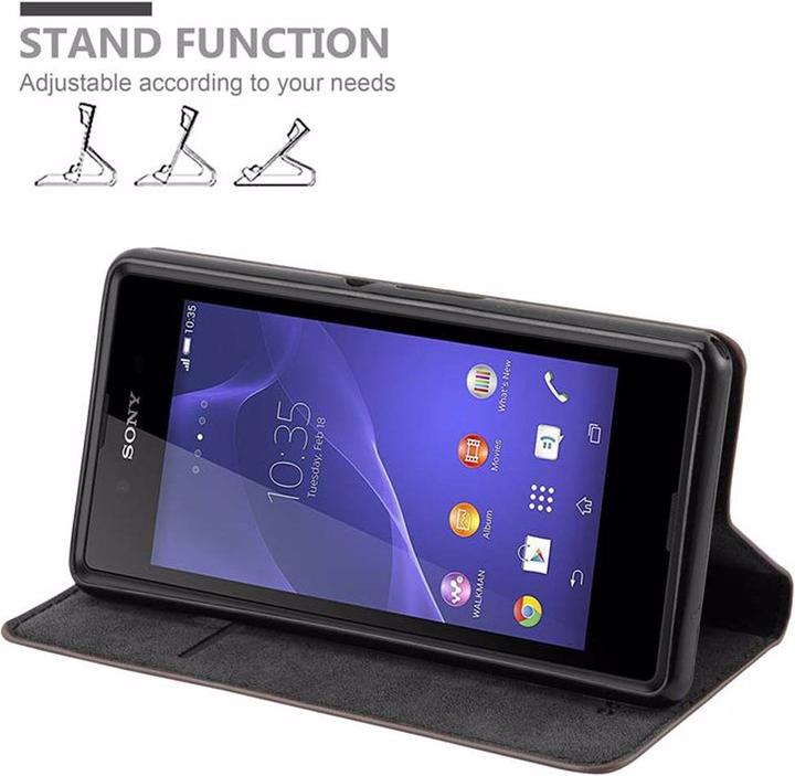 Produktbild Cadorabo Book Invisible Magnet Cover (Sony Xperia E3)