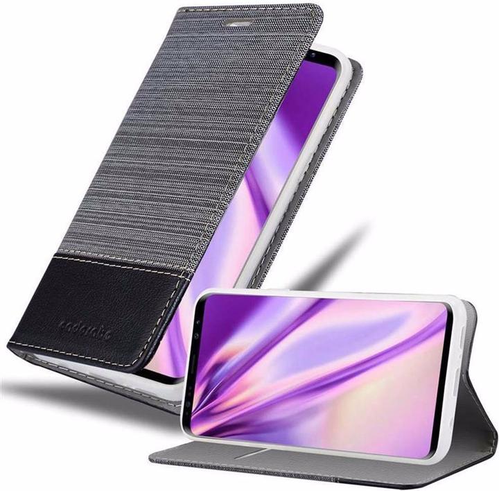 Produktbild Cadorabo Book Jeans Optik Cover (Samsung Galaxy S9)