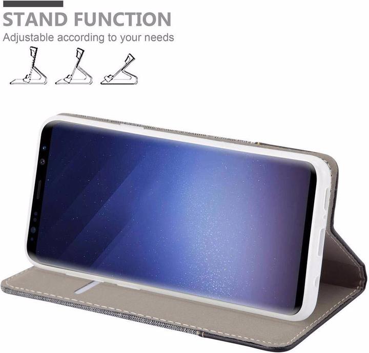 Produktbild Cadorabo Book Jeans Optik Cover (Samsung Galaxy S9)