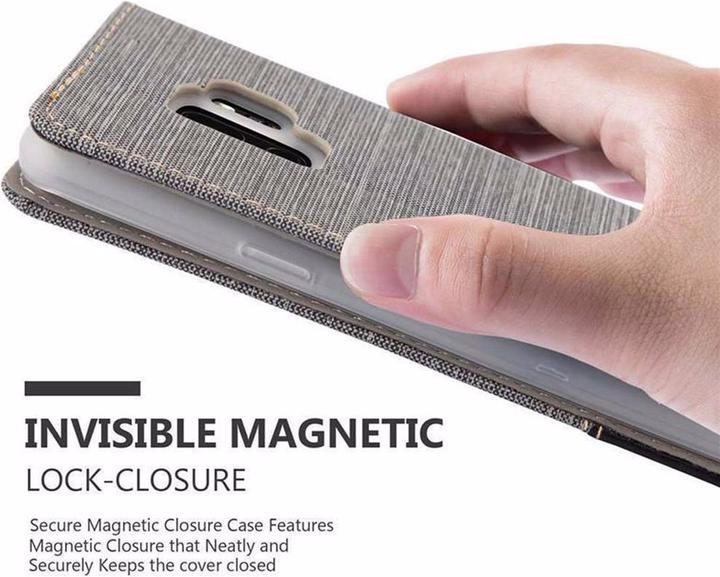 Produktbild Cadorabo Book Jeans Optik Cover (Samsung Galaxy S9)