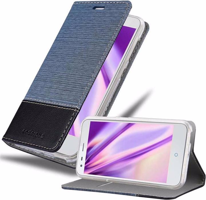 Image du produit Cadorabo Couverture look jeans Book (ZTE Blade S6)