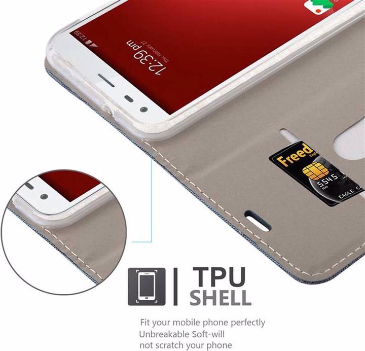 Image du produit Cadorabo Couverture look jeans Book (ZTE Blade S6)