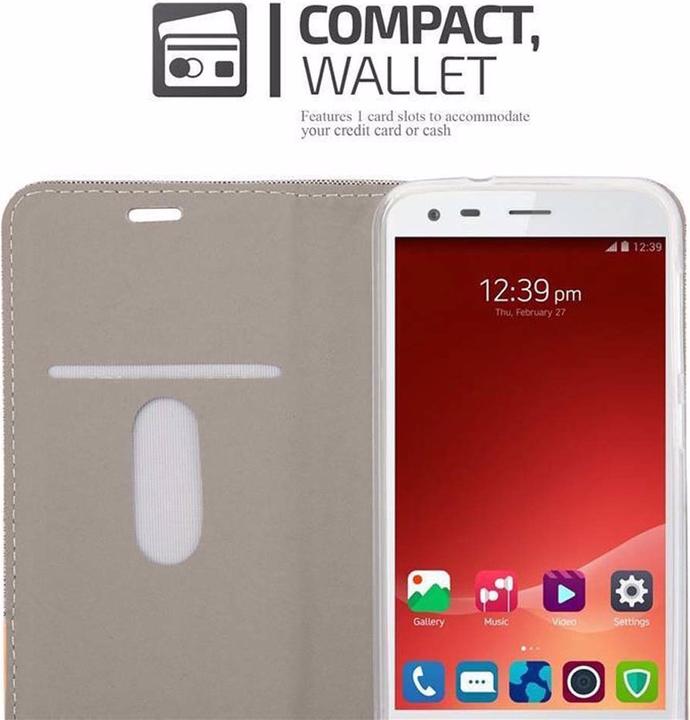 Image du produit Cadorabo Couverture look jeans Book (ZTE Blade S6)