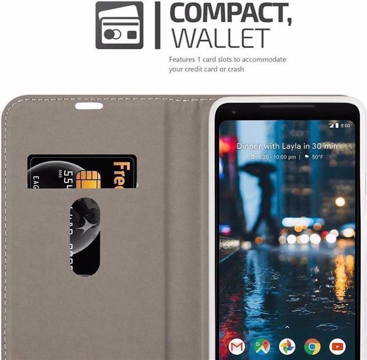 Produktbild Cadorabo Book Jeans Optik Cover (Google Pixel 2 XL)