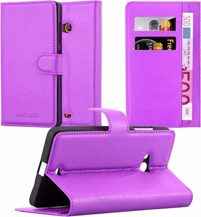 Produktbild Cadorabo Book mit Standfunktion Cover (Microsoft Lumia 540)