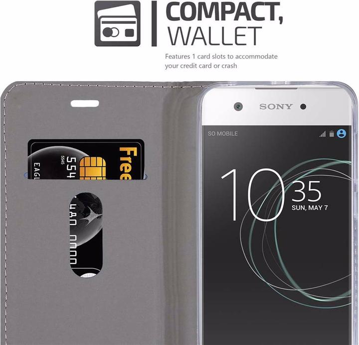 Image du produit Cadorabo Couverture look jeans Book (Sony Xperia XA1)