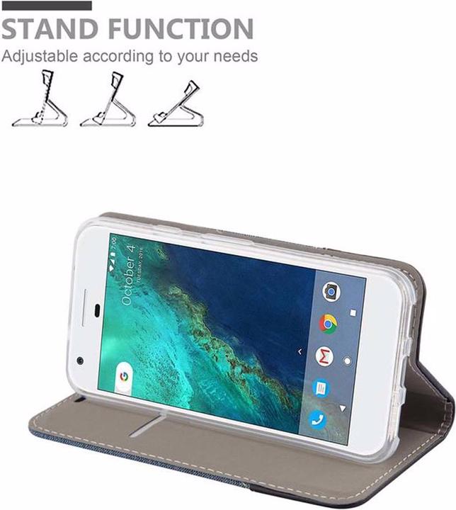 Produktbild Cadorabo Book Jeans Optik Cover (Google Pixel)