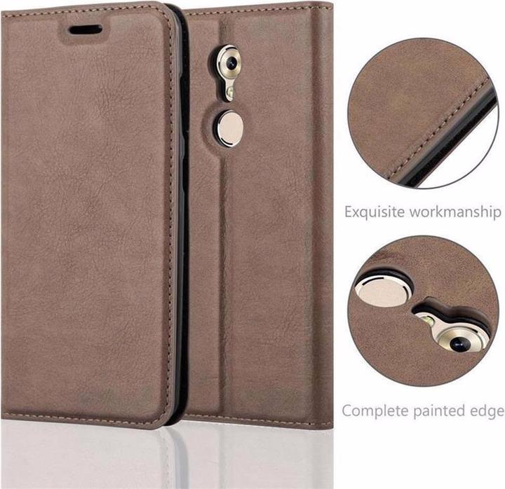 Actual product image Cadorabo Book Invisible Magnet Cover (ZTE Axon 7 mini)
