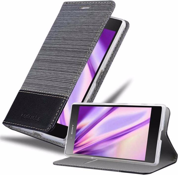 Actual product image Cadorabo Book Jeans Optics Cover (Sony Xperia Z5 Premium)