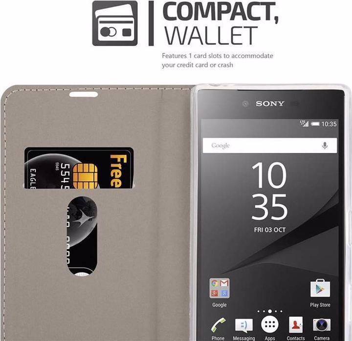 Actual product image Cadorabo Book Jeans Optics Cover (Sony Xperia Z5 Premium)