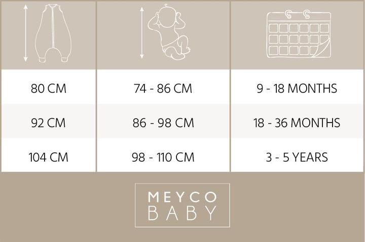 Nährwerte und Zutaten Meyco Baby Slub Baby Winter Schlafoverall Jumper - soft green - 80cm (80 cm)
