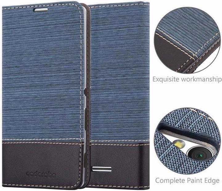 Actual product image Cadorabo Book Jeans Optics Cover (Sony Xperia T2 Ultra)