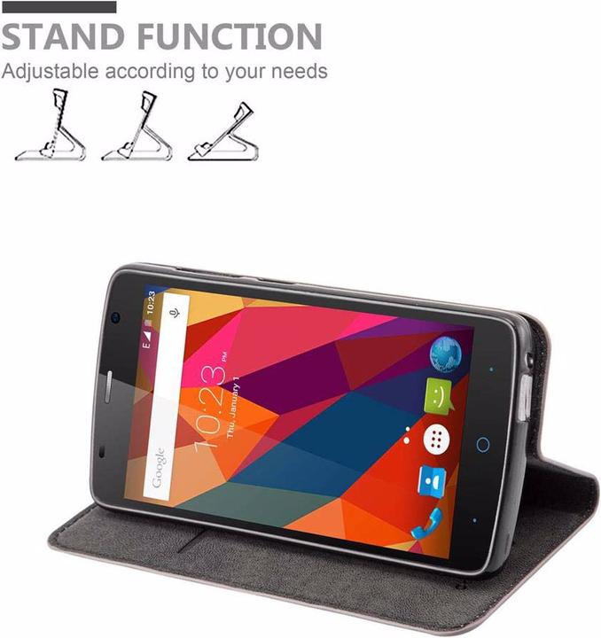 Productafbeelding Cadorabo Boek Onzichtbare Magneethoes (ZTE Blade L5 Plus)