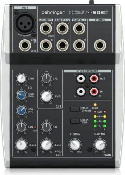 Behringer Xenyx 502S (Mixer da studio e live)