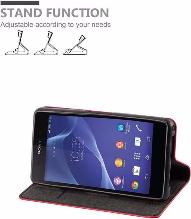 Image du produit Cadorabo Book Couverture magnétique invisible (Sony Xperia Z2 Compact)