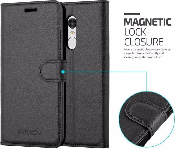 Produktbild Cadorabo Book mit Standfunktion Cover (Xiaomi Redmi Note 4)