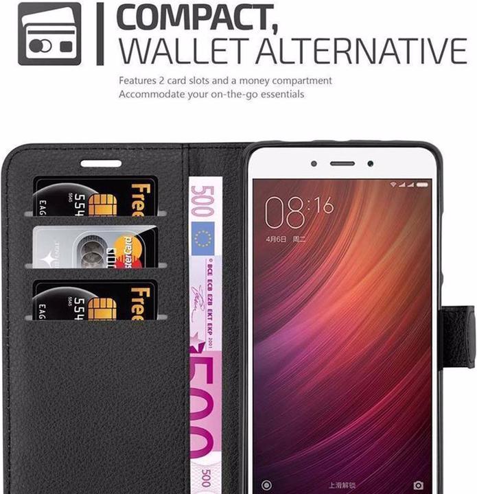 Produktbild Cadorabo Book mit Standfunktion Cover (Xiaomi Redmi Note 4)