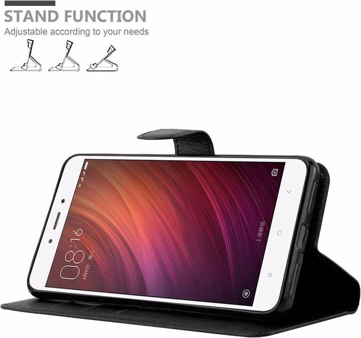 Produktbild Cadorabo Book mit Standfunktion Cover (Xiaomi Redmi Note 4)