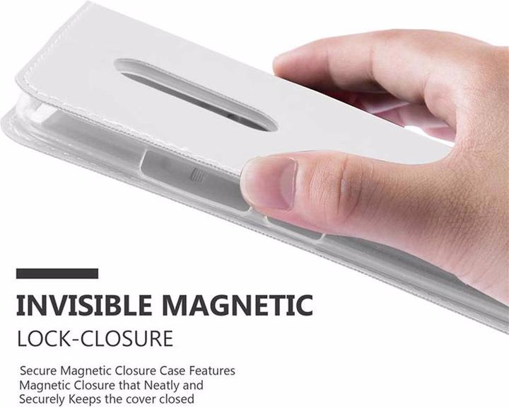 Actual product image Cadorabo Book Classy Style Cover (ZTE Axon 7)